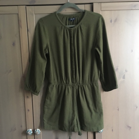 NWOT Madewell Mallorca Cover-up Romper - Picture 5 of 8